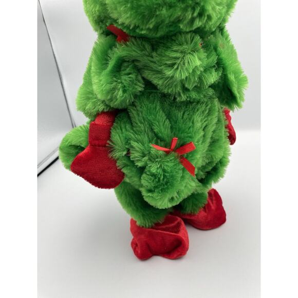 Dandee CHRISTMAS TREE Singing Animated Plush Light-Up Figure Springy Hat -WORKS - Picture 5 of 10
